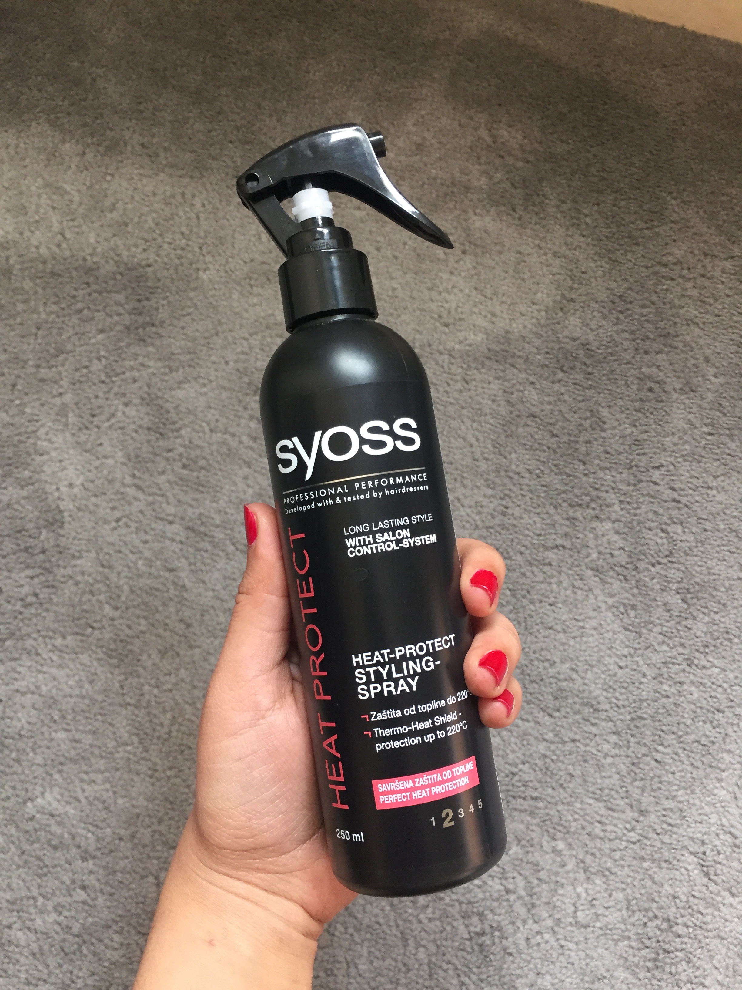 Beauty Find Syoss Heat Protect Styling Spray Love Hope Dream